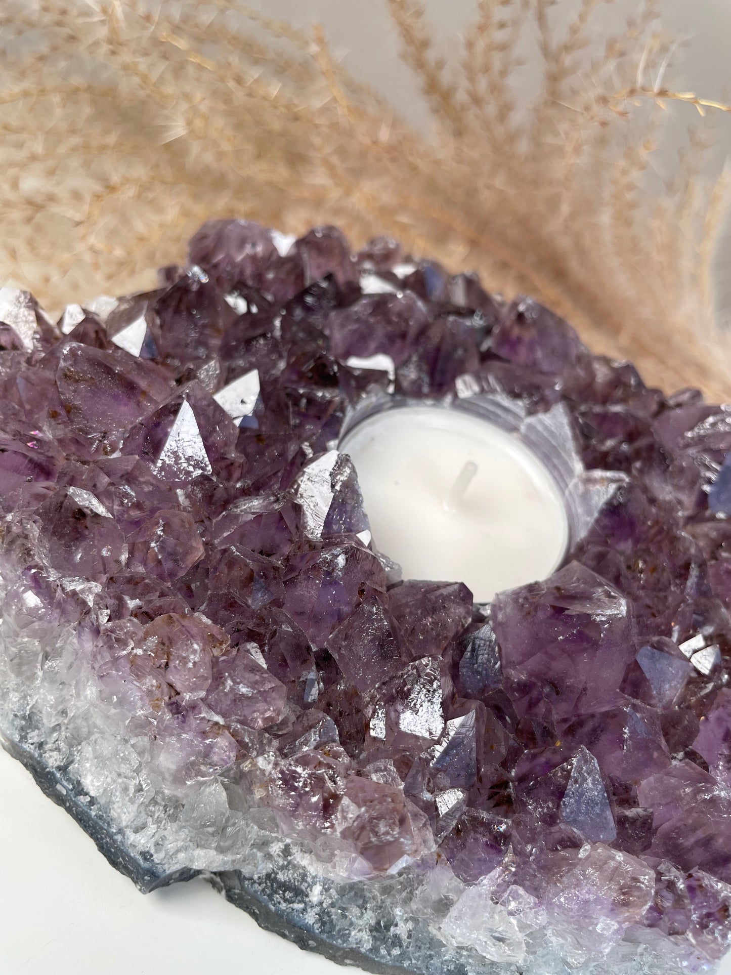 Amethyst Teelicht 3