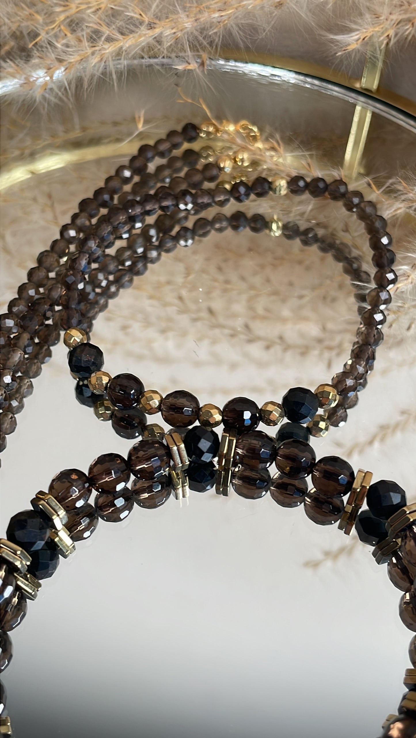 Rauchquarz & Turmalin Set