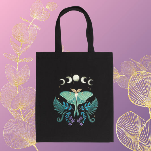 LUNA MOTH Baumwolltasche