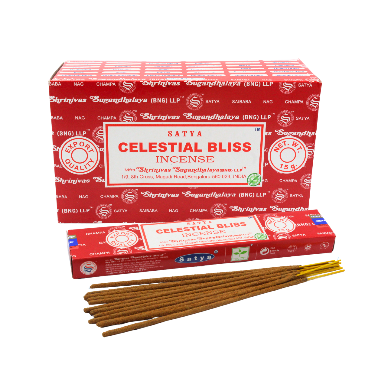 Satya Celestial Bliss Räucherstäbchen 15 Gramm