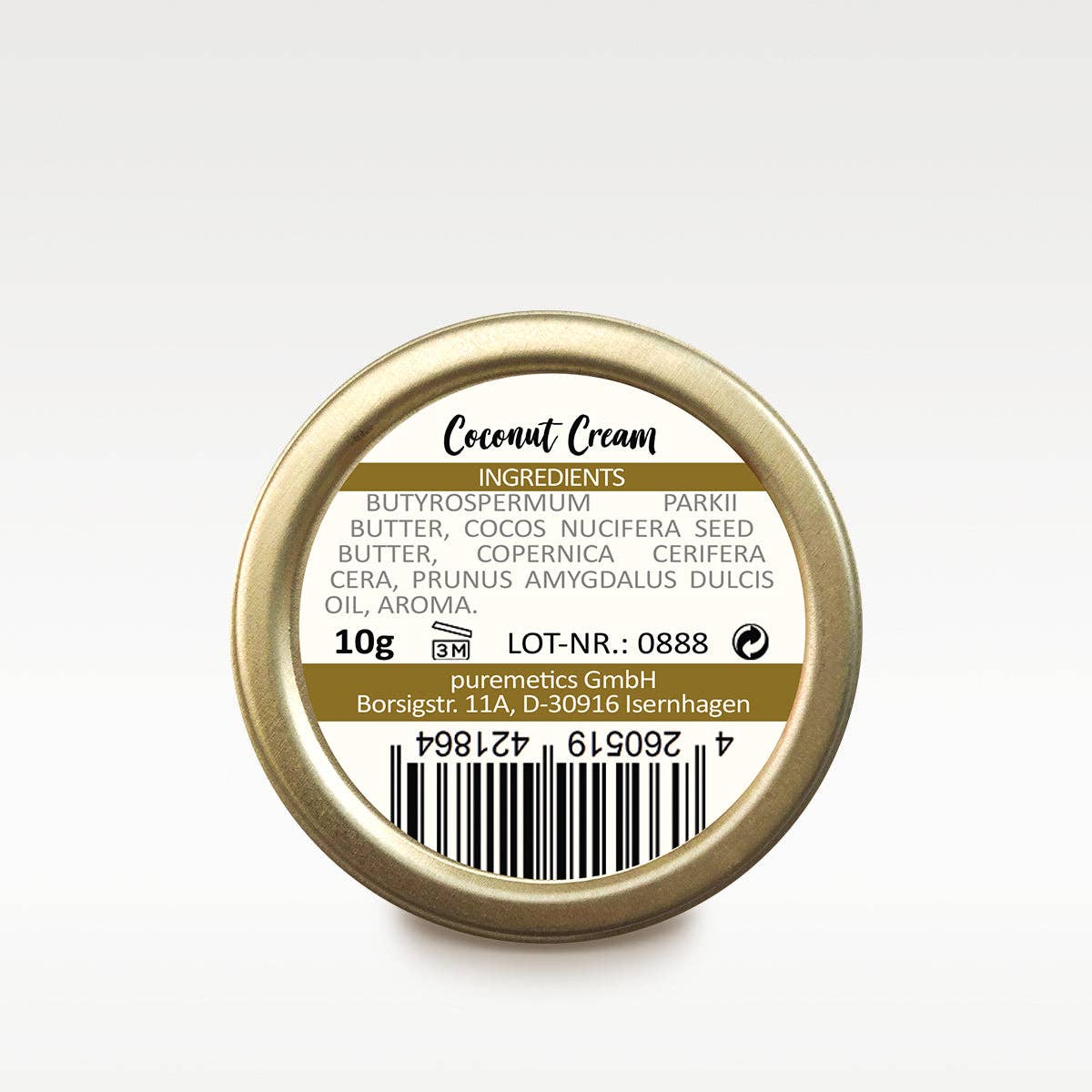 Lip Balm 'Coconut Cream'
