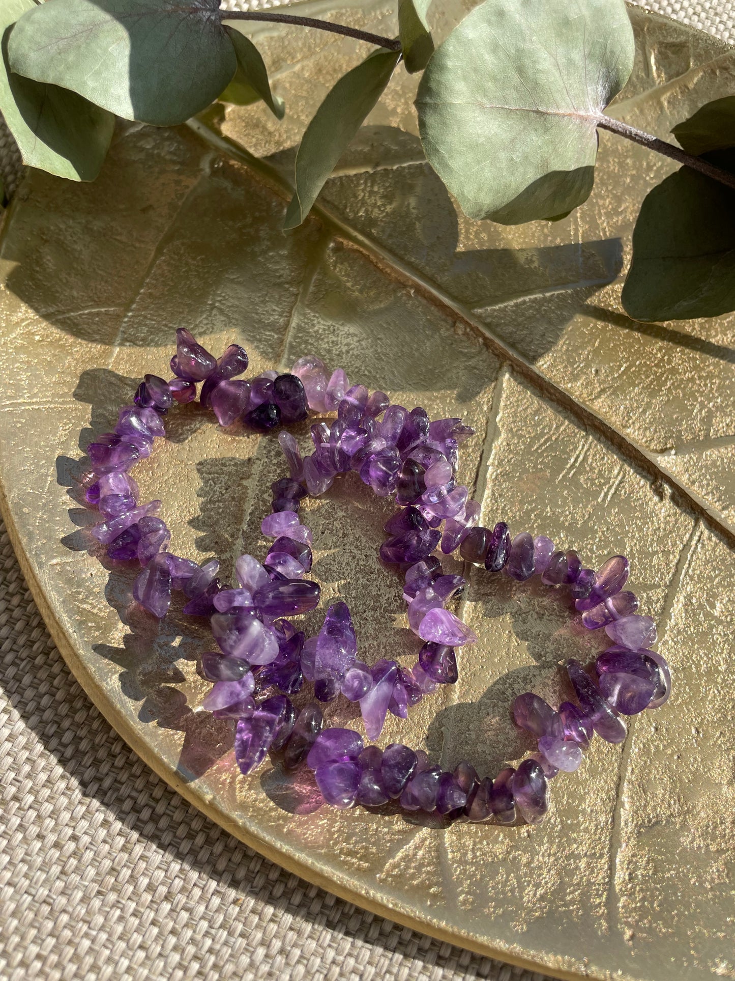 Amethyst Splittrearmband