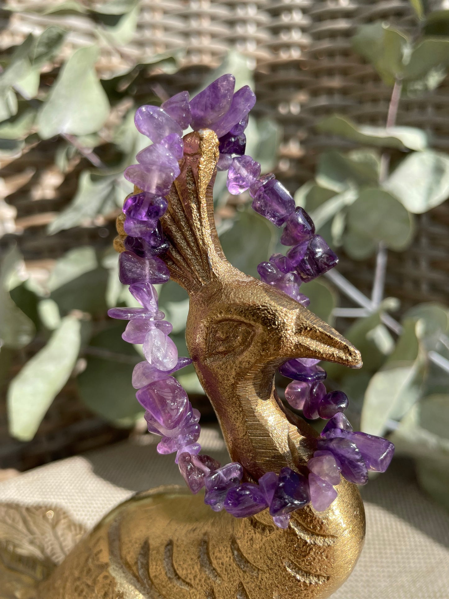 Amethyst Splittrearmband